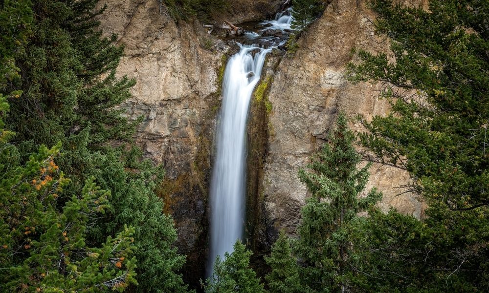 The,Tower,Fall,In,The,Yellowstone,National,Park,,Wyoming,Usa